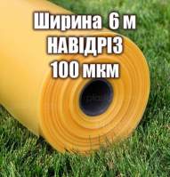Тепличная пленка НА ОТРЕЗ (ширина 6м) 100 мкм 4-х сезонов 