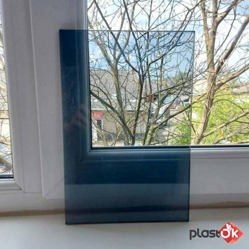 Стекло закаленное 7.8мм 8 TRC Helio Grey ESG PE - 3900грн.м2